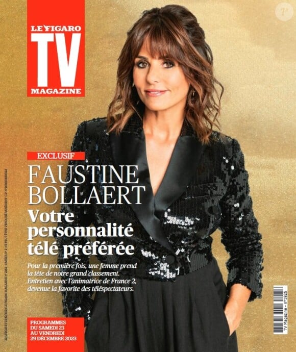 Consécration pour Faustine Bollaert : elle est la personnalité préférée des Français.
Faustine Bollaert, animatrice préférée des Français selon le sondage TV Magazine.