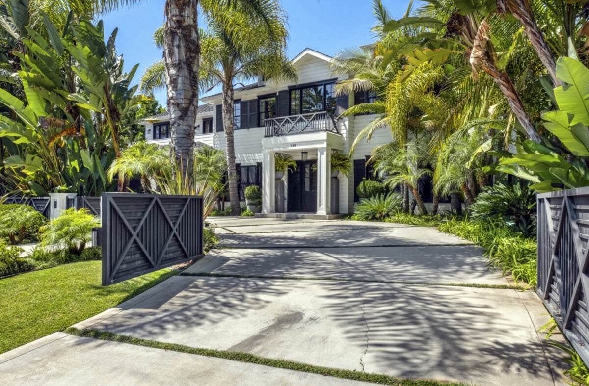 Photo : La villa de Johnny Hallyday à Pacific Palisades vendue en