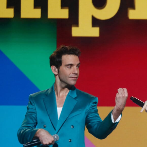 Exclusif - Mika, Vianney - Enregistrement de l'émission "Les 20 chansons préférées des français de 2023" au Millésium à Epernay, présentée par E.Gossuin, et diffusée sur M6 le 24 décembre 2023 © Christophe Clovis / Bestimage
