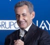 La femme de l'ancien chef d'État a partagé sur son compte Instagram une réalisation faite grâce à l'Intelligence Artificielle où l'on découvre Nicolas Sarkozy en tenue de ski,
L'ancien président Nicolas Sarkozy présente son livre "Le temps des combats" à Madrid le 11 décembre 2023. 