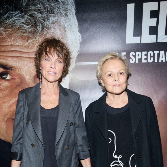 Exclusif - Muriel Robin et sa femme Anne Le Nen - Photocall - Spectacle symphonique Claude Lelouch "D'un film à l'autre" au Palais des Congrès de Paris le 14 novembre 2022.  © Moreau / Rindoff / Bestimage 
