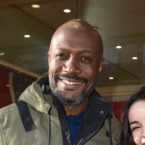 Harry Roselmack et la réalisatrice Alexandra Naoum lors de l'avant-première du film "Lavande" au cinéma Mac-Mahon à Paris, France, le 4 janvier 2020. © Giancarlo Gorassini/Bestimage 