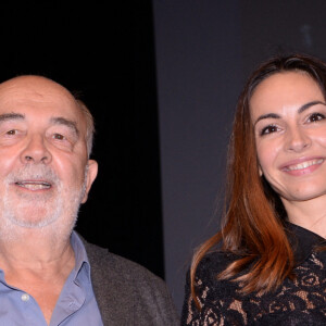 Gérard Jugnot et Alexandra Naoum, récompensée pour son court métrage "Lavande" - Cérémonie de clôture du 7 ème Festival de cinéma et musique de film de La Baule, le 26 juin 2021. 