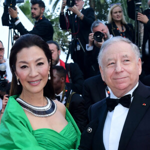 Le couple vient de vivre un beau moment
 
Jean Todt, Michelle Yeoh - Montée des marches du film " Firebrand (Le jeu de la reine) " lors du 76ème Festival International du Film de Cannes, au Palais des Festivals à Cannes. Le 21 mai 2023 © Rachid Bellak / Bestimage