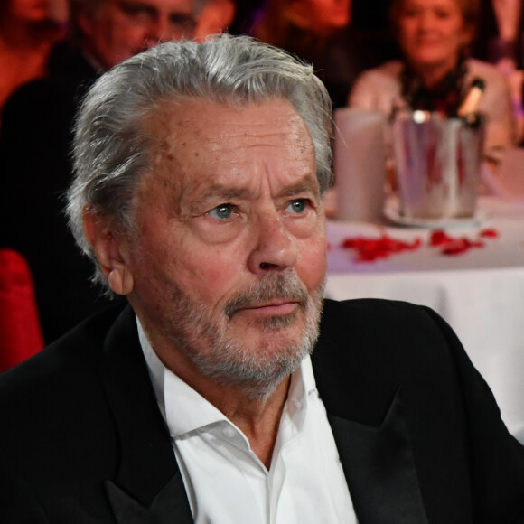 Exclusif - Alain Delon - Enregistrement de l'émission "Les 20 ans du Plus Grand Cabaret du Monde" dans la Salle des Etoiles à Monaco, qui sera diffusée le 16 juin sur France 2, dont le parrain est A.Delon. Le 1 juin 2018. © A.Bahi-B.Bebert / Bestimage 