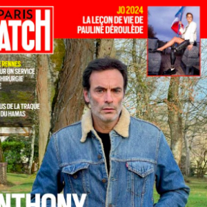 Couverture de "Paris Match" du jeudi 4 janvier, avec l'entretien d'Anthony Delon