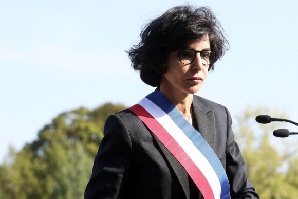 Rachida Dati - La maire de Paris inaugure la promenade Edouard Glissant, à Paris, France, le 21 septembre 2021. © Stéphane Lemouton/Bestimage 