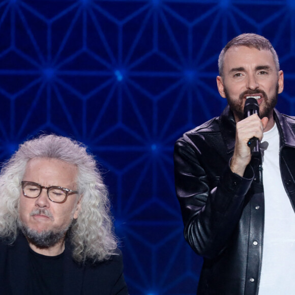 Exclusif - Yvan Cassar, Christophe Willem - Surprises - Enregistrement de l'émission "La boîte à secrets N°18", présentée par F.Bollaert et diffusée le 12 janvier 2024 sur France 3 © Christophe Clovis / Bestimage
