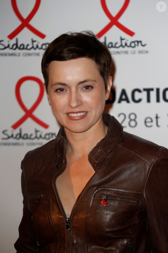 Sophie Jovillard Soirée SIDACTION au musée du quai Branly à Paris le Lundi 2 Mars 2015 .