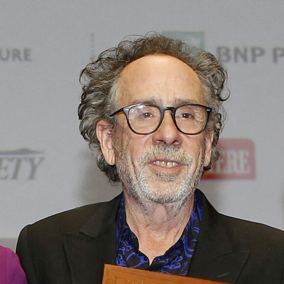 Monica Bellucci et Tim Burton - Tim Burton a reçu le prix Lumière 2022 lors de la 14ème Edition du festival du cinéma Lumière Film Festival à Lyon. Le 21 octobre 2022 © Pascal Fayolle / Bestimage