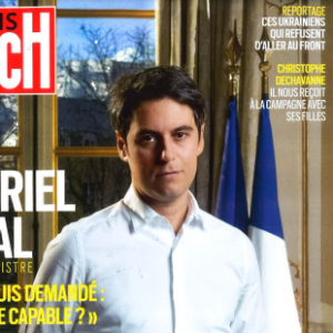 Couverture de "Paris Match" du jeudi 18 janvier 2024