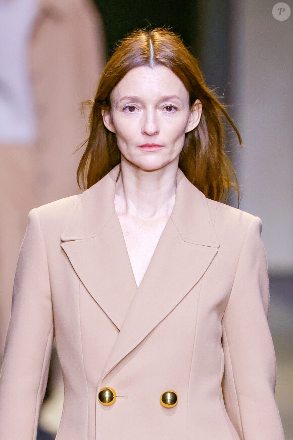 Audrey Marnay - Défilé AMI, collection homme prêt-à-porter automne-hiver 2024 lors de la Fashion Week de Paris (PFW), le 19 janvier 2024.