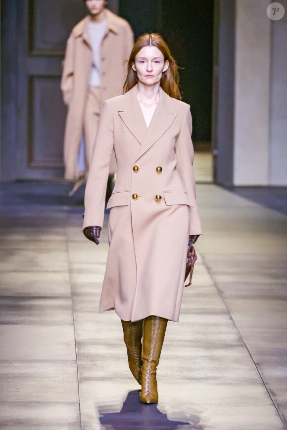 Audrey Marnay - Défilé AMI, collection homme prêt-à-porter automne-hiver 2024 lors de la Fashion Week de Paris (PFW), le 19 janvier 2024.