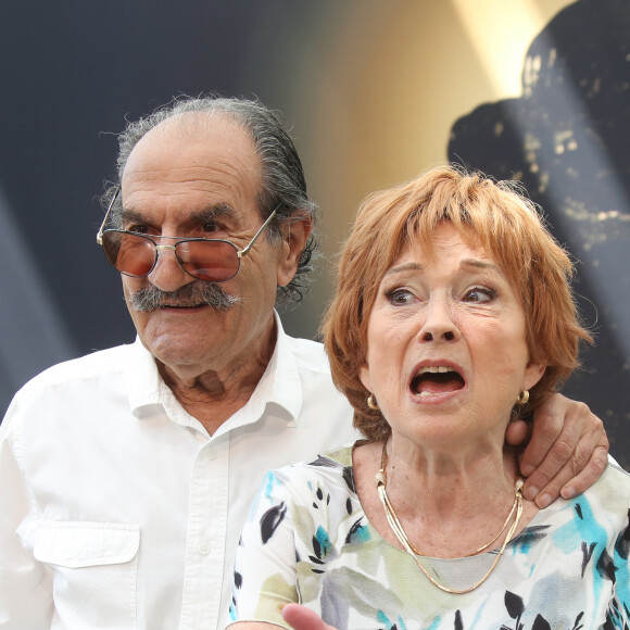 Gérard Hernandez et Marion Game - 57ème Festival de télévision de Monte-Carlo, le 17 juin 2017. © Denis Guignebourg/Bestimage 