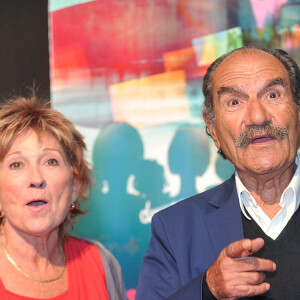 Gerard Hernandez et Marion Game lors de la ceremonie d'ouverture du 15e Festival de la Fiction Tv de La Rochelle, France le 11 septembre 2013.