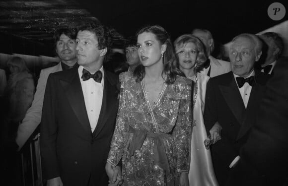 Archive - Caroline de Monaco et Philippe Junot à Paris en 1979