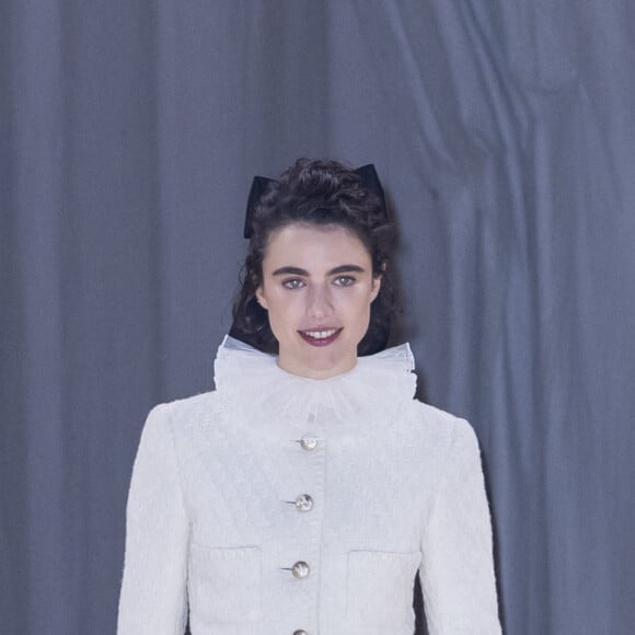 Margaret Qualley - Défilé de mode Haute-Couture automne-hiver 2024/2025 "Chanel" au Grand Palais Ephémère lors de la fashion week de Paris. Le 23 janvier 2024 © Olivier Borde / Bestimage 