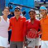 Le 12 mars 2010, l'événement Hit for Haïti au profit des populations haïtiennes, à Indian Wells, a pu compter sur Lindsay Davenport, Roger Federer et Rafael Nadal