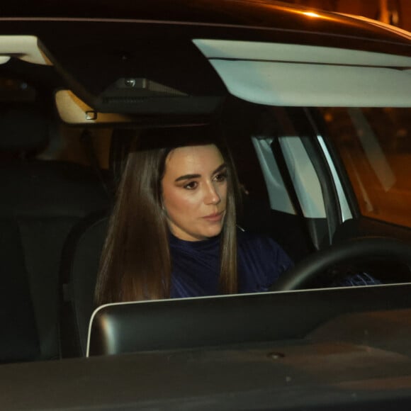 Antoine Griezmann et sa femme Erika Choperena - Le joueur A.Griezmann et son ami M.Llorente se lancent dans l'aventure de la restauration et ouvrent le Rhudo à Madrid le 29 janvier 2024.