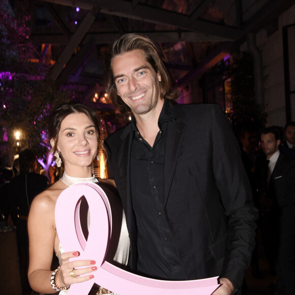 Camille Lacourt et Alice ont eu un petit garçon prénommé Marius
 
Exclusif - Camille Lacourt et sa compagne Alice Detollenaere - Hotel Peninsula poursuit son engagement dans la lutte contre le cancer du sein à l'occasion de la campagne annuelle mondiale Octobre Rose avec la soirée de gala au profit de l'association "Europa Donna France". Paris, le 29 septembre 2022 © Christophe Clovis-Rachid Bellak / Bestimage