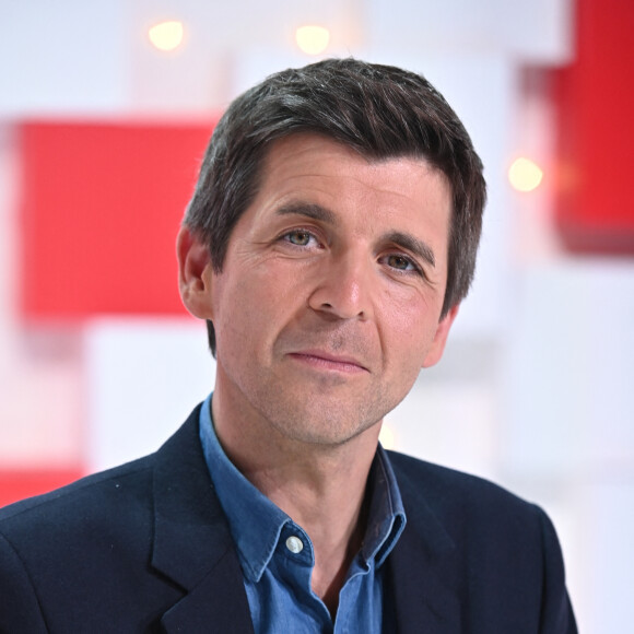 Exclusif - Thomas Sotto - Enregistrement de l'émission "Vivement Dimanche", présentée par M.Drucker et diffusée le 17 octobre sur France 2 © Guillaume Gaffiot / Bestimage