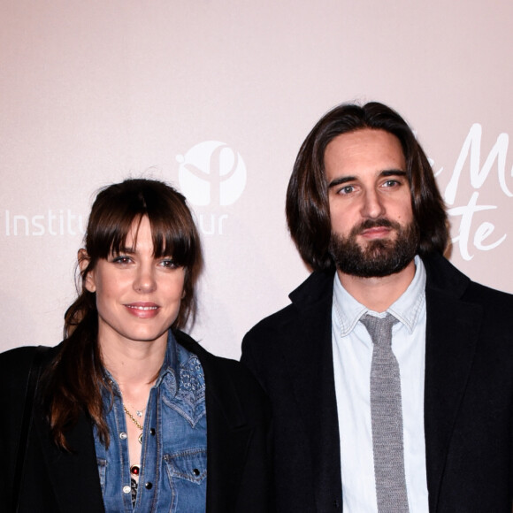 Charlotte Casiraghi et son mari Dimitri Rassam - Avant-première du film "Le Meilleur reste à venir" de M. Delaporte et A. de La Patellière au cinéma Le Grand Rex à Paris, le 2 décembre 2019. © Federico Pestellini / Panoramic / Bestimage 