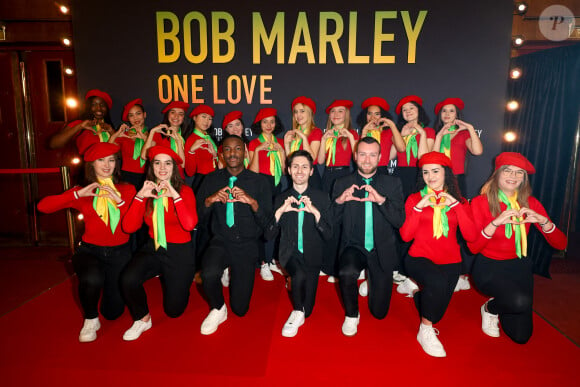 Première du film "Bob Marley One Love" au Grand Rex à Paris le 1 fevrier 2024. © Coadic Guirec/Bestimage
