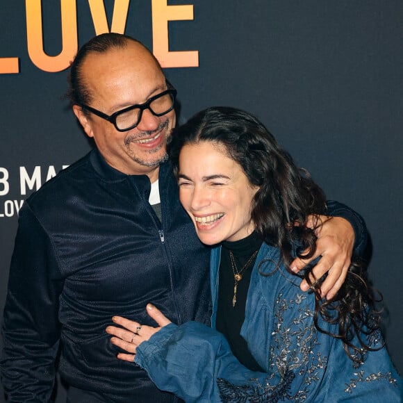 David Donatien et Yael Naim - Première du film "Bob Marley One Love" au Grand Rex à Paris le 1 fevrier 2024. © Coadic Guirec/Bestimage