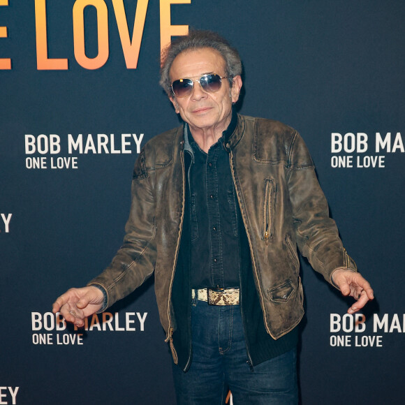 Philippe Manoeuvre - Première du film "Bob Marley One Love" au Grand Rex à Paris le 1 fevrier 2024. © Coadic Guirec/Bestimage