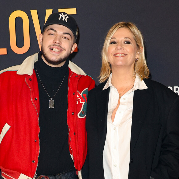 Mère et fils ont prouvé qu'ils étaient plus que complices devant les photographes
Flavie Flament et son fils Enzo Castaldi (La Zoz) - Première du film "Bob Marley One Love" au Grand Rex à Paris le 1 fevrier 2024. © Coadic Guirec/Bestimage