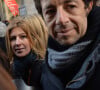 Parents d'Oscar, né en 2003 et de Léon, né en 2005, le couple a divorcé en 2007.
Patrick Bruel et Amanda Sthers - Marche républicaine pour Charlie Hebdo à Paris, suite aux attentats terroristes survenus à Paris les 7, 8 et 9 janvier. Paris, le 11 janvier 2015 