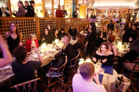 Exclusif - Ambiance - Première édition de la soirée "Les jeudis de Sandra" au Café Lapérouse à Paris le 1er février 2024. © Christophe Clovis / Bestimage