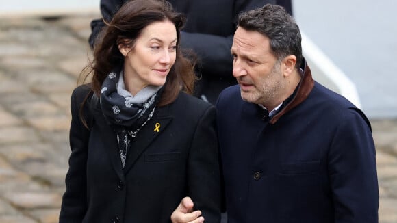 PHOTOS Hommage aux victimes françaises du 7 octobre : Arthur et Mareva Galanter plus soudés que jamais