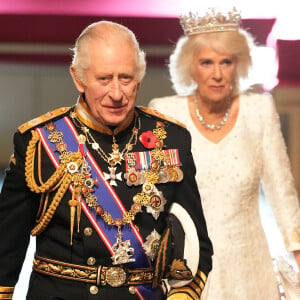 Cette semaine, Buckingham Palace a été annoncé que Charles III est atteint d'une forme de cancer.
Premier "discours du trône" du roi Charles III d'Angleterre devant la chambre des Lords au palais de Westminster à Londres.