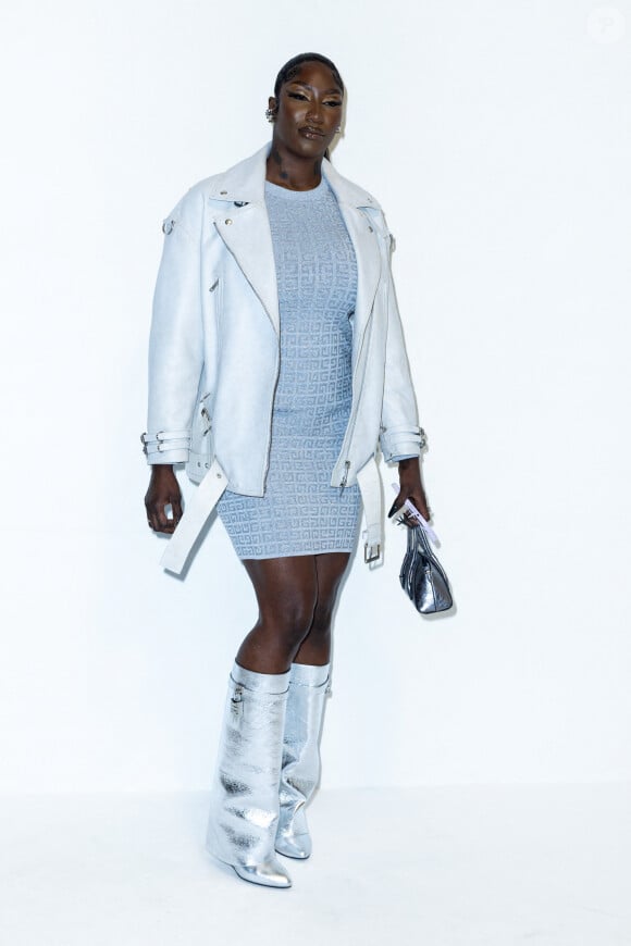 Aya Nakamura - Photocall du défilé Givenchy prêt-à-porter automne-hiver 2023/2024 lors de la Fashion Week de Paris (PFW), à Paris, le 2 mars 2023. © Olivier Borde/Bestimage