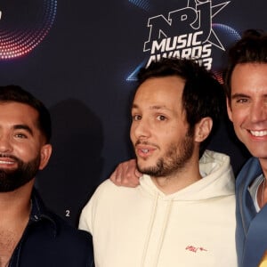 "Il y a une amitié qui nous lie, quelque chose d'assez joyeux entre nous", assurait la chanteuse. 
Kendji Girac, Vianney, Mika au photocall de la 25ème cérémonie des "NRJ Music Awards (NMA)" au palais des Festivals et des Congrès de Cannes, France, le 10 novembre 2023. © Dominique Jacovides/Bestimage