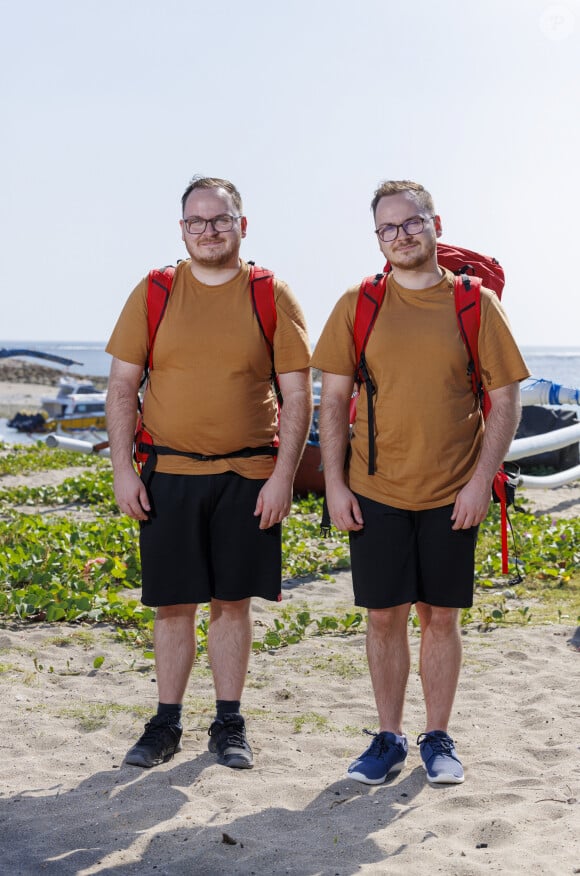 Brandon et Nathan, candidats de "Pékin Express 2024", sur M6, photo officielle