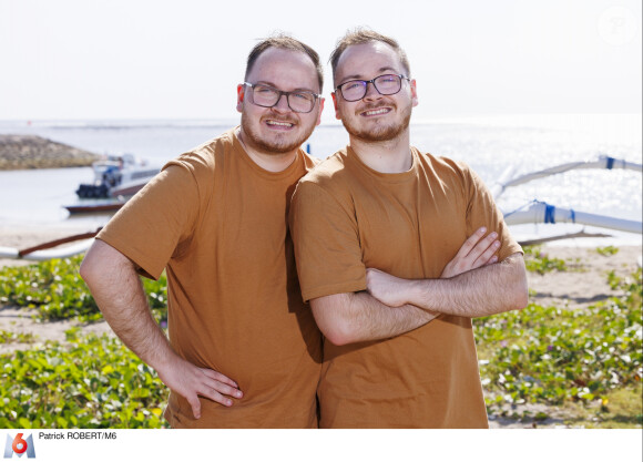 Brandon et Nathan, candidats de "Pékin Express 2024", sur M6, photo officielle