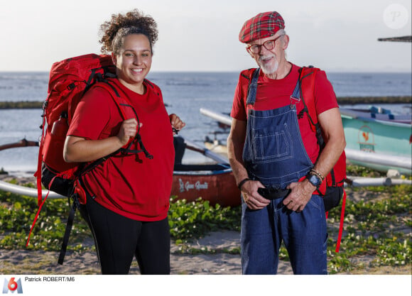 Myriam et Patrick, candidats de "Pékin Express 2024", sur M6, photo officielle