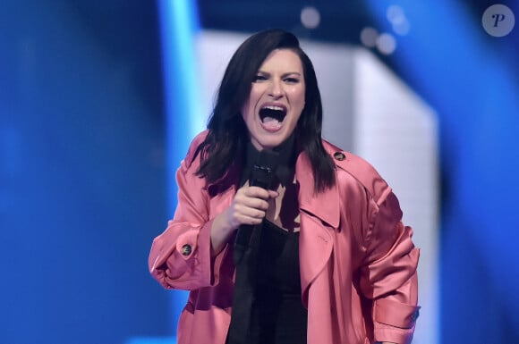 Le pire a été évité.
Laura Pausini dans l'émission X-Factor à Milan.