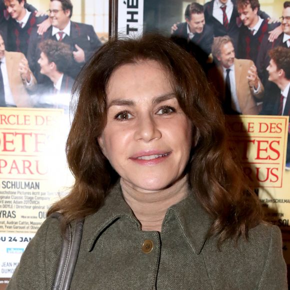 Exclusif - Valérie Kaprisky - Personnalités à la générale de la pièce de théâtre " Le Cercle des Poètes Disparus " au Théâtre Antoine à Paris, France. Le 8 Février 2024. © Bertrand Rindoff / Bestimage 