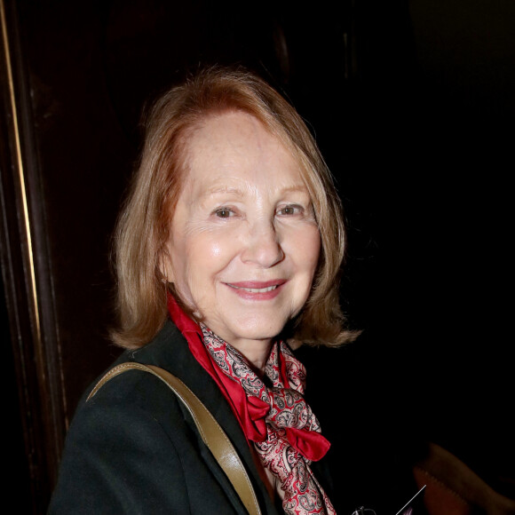Exclusif - Nathalie Baye - Personnalités à la générale de la pièce de théâtre " Le Cercle des Poètes Disparus " au Théâtre Antoine à Paris, France. Le 8 Février 2024. © Bertrand Rindoff / Bestimage 
