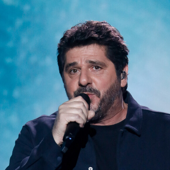 Exclusif - Patrick Fiori - Surprises - Enregistrement de l'émission "La boîte à secrets N°18", présentée par F.Bollaert et diffusée le 12 janvier 2024 sur France 3 © Christophe Clovis / Bestimage