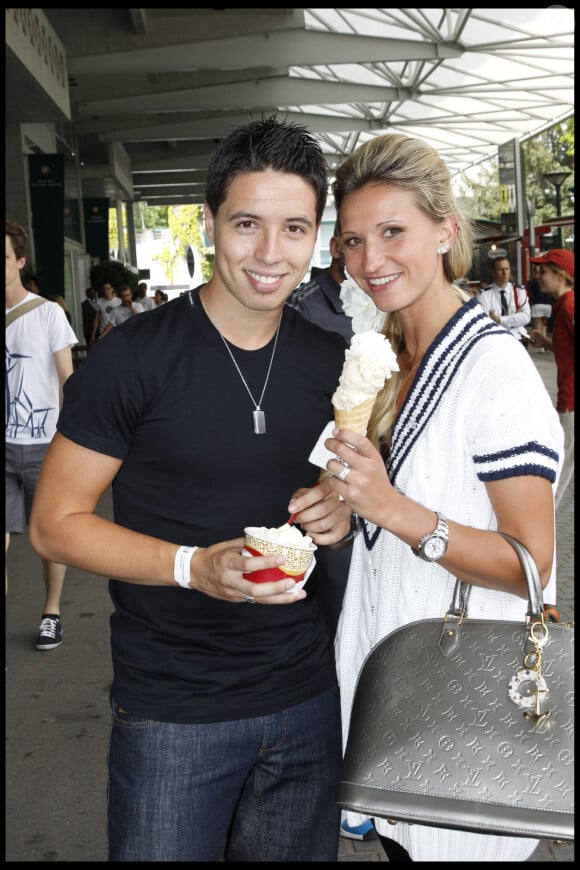 Les deux tourtereaux se sont rendus à Roland-Garros plusieurs fois
 
Archives - Samir Nasri et Tatiana Golovin.
