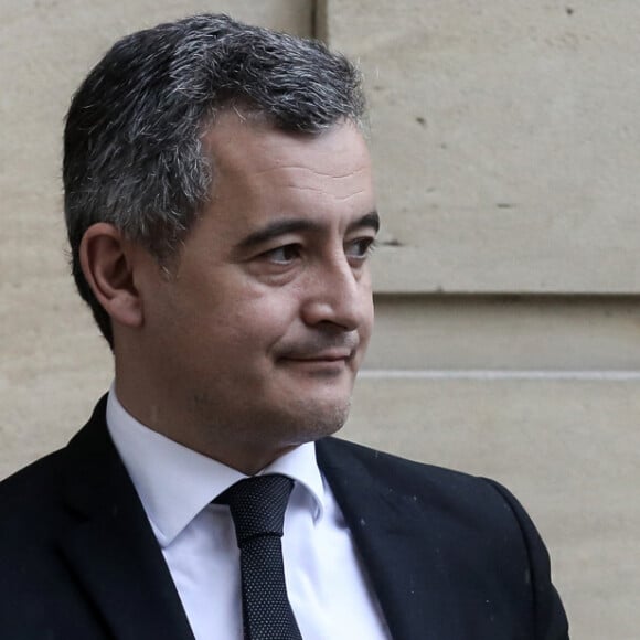 Gérald Darmanin, ministre de l'Intérieur et des Outre-mer - Le Premier ministre recoit les membres du gouvernement pour un séminaire gouvernemental, à Matignon, Paris, le 10 février 2024. © Stéphane Lemouton / Bestimage 