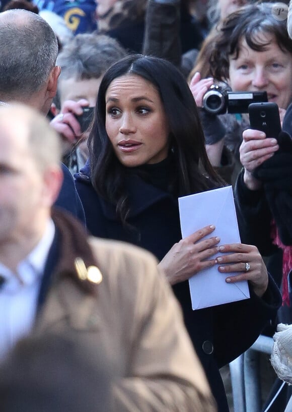 La duchesse de Sussex se contente simplement d'expliquer la raison pour laquelle elle a fait appel à la société Article pour développer leur site 
Le prince Harry et sa fiancée Meghan Markle arrivent au "Nottingham Contemporary" pour la journée mondiale de la lutte contre le Sida à Nottingham à l'occasion de leur première visite officielle depuis leurs Fiançailles à Nottingham le 1er decembre 2017. 