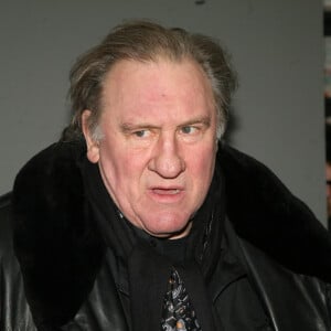 Accueilli par des amis, Gérard Depardieu a l'air de passer du bon temps
 
Gérard Depardieu - Salon du livre à la porte de Versailles à Paris le 18 mars 2018.