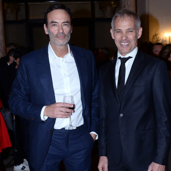 Notamment à la belle amitié qui s'est formée entre son fils Paul et Anthony Delon.
Exclusif - Anthony Delon, Paul Belmondo - L'hôtel The Peninsula Paris présente son univers féérique pour Noël le 30 novembre 2023. © Rachid Bellak / Bestimage 