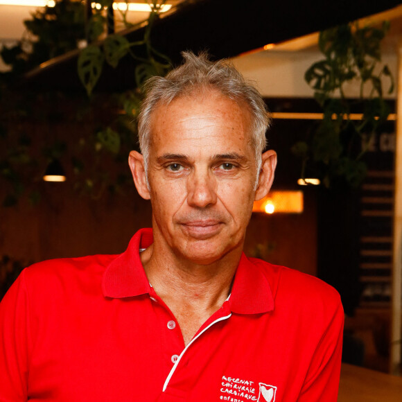 Exclusif - Paul Belmondo - Portraits des personnalités lors de la 20ème édition de "l'étape du coeur" de l'association "Mécénat Chirurgie Cardiaque" (MCC) lors du tour de France 2023 à l'hôtel Ibis Mériadeck de Bordeaux, France, le 06 juillet 2023. © Christophe Clovis / Bestimage 