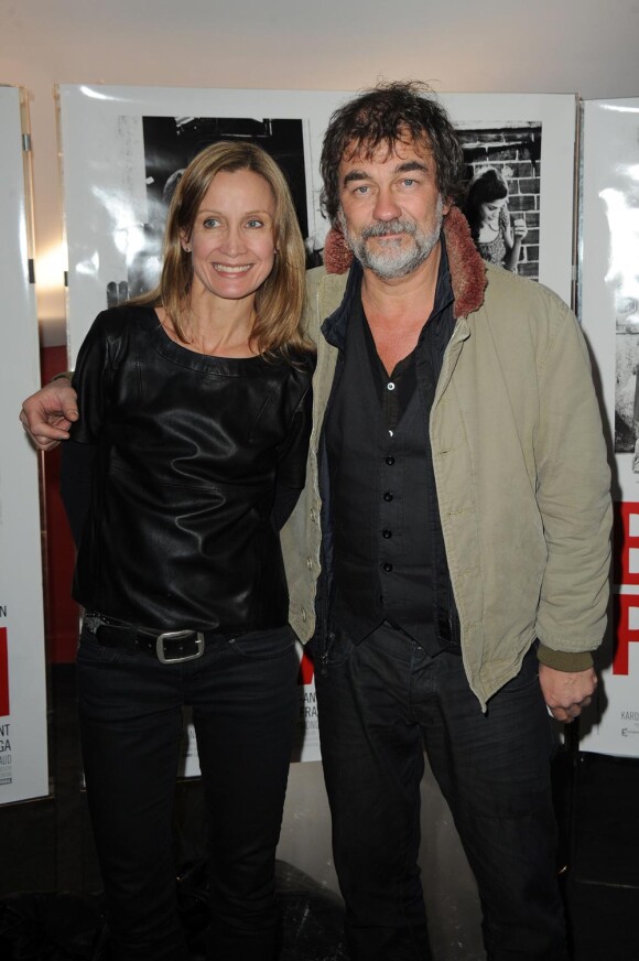 Olivier et Catherine Marchal lors de l'avant-première du film Bus Palladium le 15 mars 2010